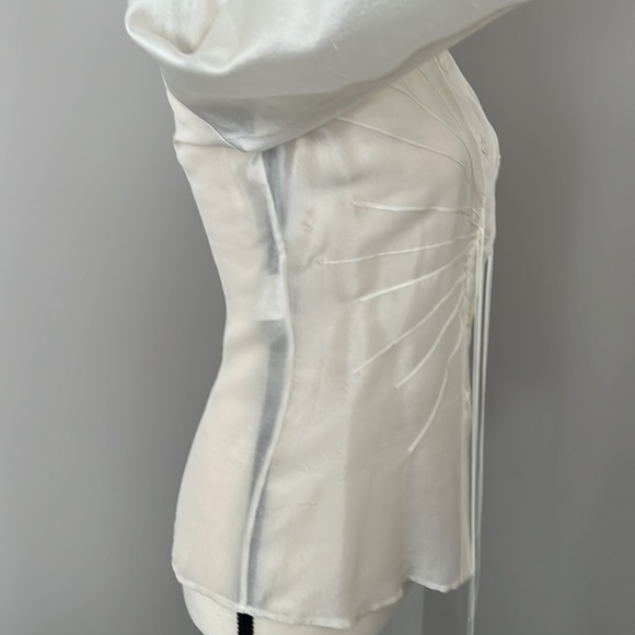 🇮🇹ARMANI Dress Up women’s Blouse long sleeve Size 6 - Picture 9 of 17